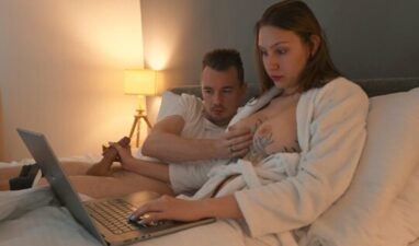 Helped Russian mother relax and experience a vivid orgasm