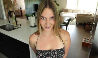 Shy girlfriend sxxxfully sucks cock in POV video