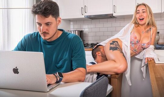 A Russian Woman Cheated On Her Boyfriend With A Simple Plumber.