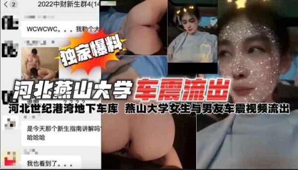 A video of a couple having sex in their car in the the university. madou