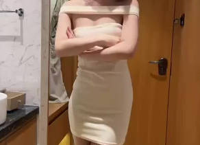 White pencil skirt, uniform, stockings, and high heels – Affectionate Little K madou