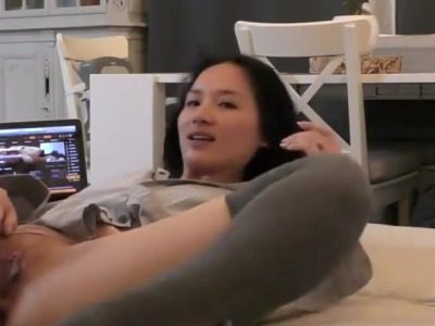 A stunningly beautiful woman with a French boyfriend was forced to have her anus penetrated and brought to orgasm. madou