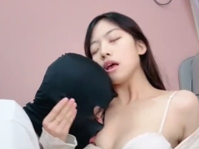 The young woman who was masturbating in her room was startled by the sudden intrusion of the muscular man. madou